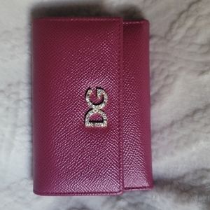 Dolce Gabbana Fuschia Crystal Wallet